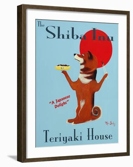 Shiba Inu Teriyaki-Ken Bailey-Framed Giclee Print