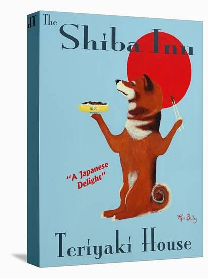 Shiba Inu Teriyaki-Ken Bailey-Stretched Canvas