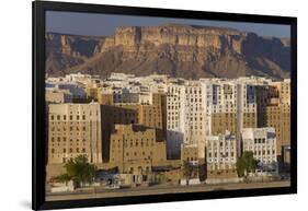 Shibam, Wadi Hadhramawt, Yemen-Peter Adams-Framed Photographic Print