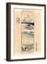 Shibaura-Katsushika Hokusai-Framed Giclee Print