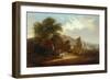 Shibden Valley, With Scout Hall-Walter Heath-Framed Giclee Print