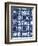 Shibori Box Pattern I-Elizabeth Medley-Framed Art Print