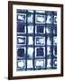 Shibori Box Pattern II-Elizabeth Medley-Framed Art Print