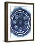 Shibori Circle I-Elizabeth Medley-Framed Art Print