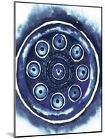 Shibori Circle I-Elizabeth Medley-Mounted Art Print