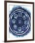 Shibori Circle I-Elizabeth Medley-Framed Art Print