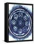 Shibori Circle I-Elizabeth Medley-Framed Stretched Canvas