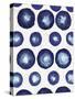 Shibori Dots-Elizabeth Medley-Stretched Canvas