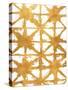 Shibori Gold IV-Elizabeth Medley-Stretched Canvas