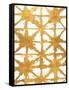 Shibori Gold IV-Elizabeth Medley-Framed Stretched Canvas