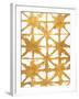 Shibori Gold IV-Elizabeth Medley-Framed Art Print