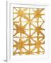 Shibori Gold IV-Elizabeth Medley-Framed Art Print