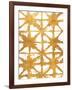 Shibori Gold IV-Elizabeth Medley-Framed Art Print