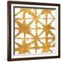 Shibori Gold Square IV-Elizabeth Medley-Framed Art Print