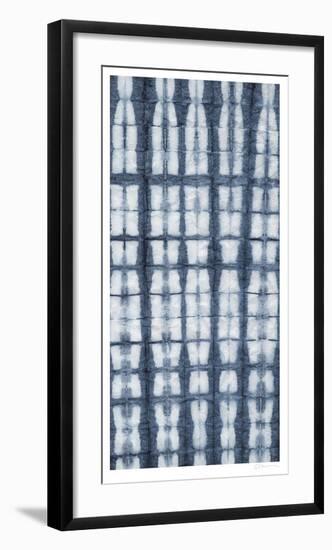 Shibori III-Chariklia Zarris-Framed Limited Edition