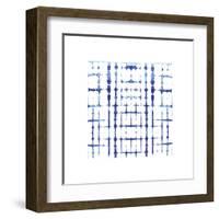 Shibori - Itajime-null-Framed Art Print