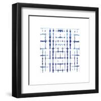 Shibori - Itajime-null-Framed Art Print