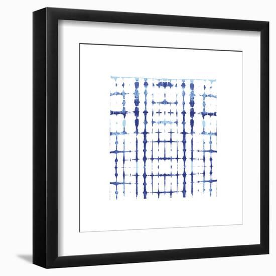 Shibori - Itajime-null-Framed Art Print