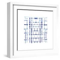 Shibori - Itajime-null-Framed Art Print