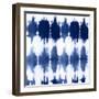 Shibori V-Ellie Roberts-Framed Art Print