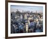 Shibuya Area Skyline with Shinjuku in the Background, Japan, Tokyo-Steve Vidler-Framed Photographic Print