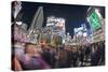 Shibuya Crossing, Crowds of People Crossing the Intersection in the Centre of Shibuya, Tokyo-Gavin Hellier-Stretched Canvas