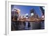 Shibuya Crossing, Crowds of People Crossing the Intersection in the Centre of Shibuya, Tokyo-Gavin Hellier-Framed Photographic Print