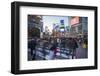 Shibuya Crossing, Crowds of People Crossing the Intersection in the Centre of Shibuya, Tokyo-Gavin Hellier-Framed Photographic Print