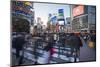 Shibuya Crossing, Crowds of People Crossing the Intersection in the Centre of Shibuya, Tokyo-Gavin Hellier-Mounted Photographic Print