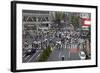 Shibuya Crossing (The Scramble), Shibuya Station, Shibuya, Tokyo, Japan, Asia-Stuart Black-Framed Photographic Print