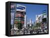 Shibuya, Tokyo, Honshu, Japan-null-Framed Stretched Canvas