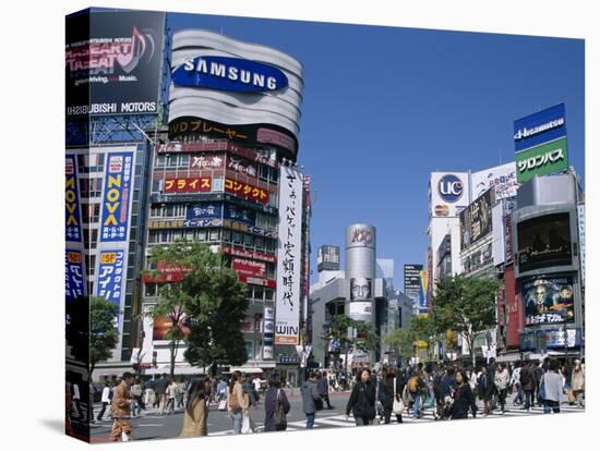 Shibuya, Tokyo, Honshu, Japan-null-Stretched Canvas