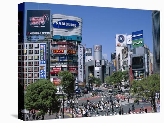 Shibuya, Tokyo, Honshu, Japan-null-Stretched Canvas