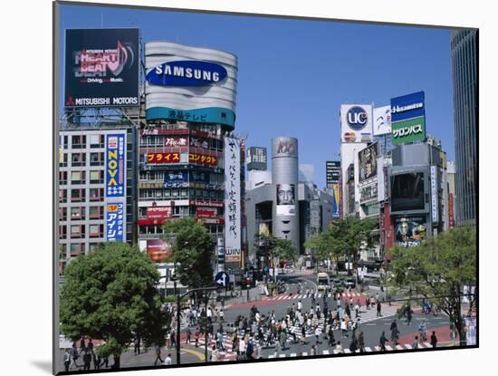 Shibuya, Tokyo, Honshu, Japan-null-Mounted Photographic Print