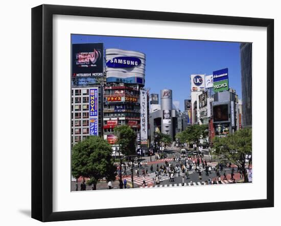 Shibuya, Tokyo, Japan-null-Framed Premium Photographic Print