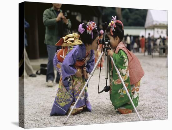 Shichi-Go-San Festival, Japan-null-Stretched Canvas