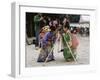 Shichi-Go-San Festival, Japan-null-Framed Premium Photographic Print