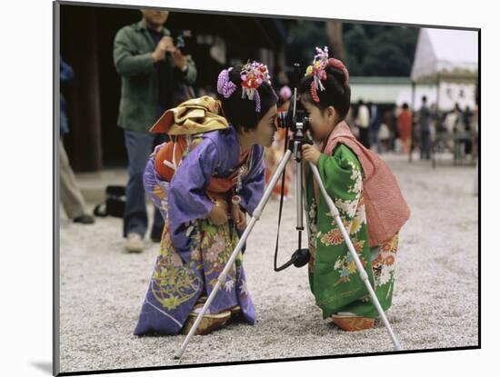 Shichi-Go-San Festival, Japan-null-Mounted Premium Photographic Print