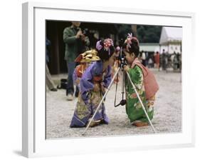 Shichi-Go-San Festival, Japan-null-Framed Photographic Print