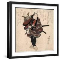 Shichidaime Ichikawa Danjuro-Utagawa Toyokuni-Framed Giclee Print