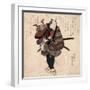 Shichidaime Ichikawa Danjuro-Utagawa Toyokuni-Framed Giclee Print