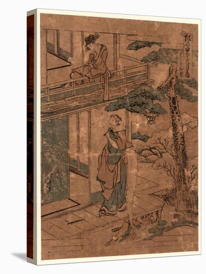 Shichidanme-Katsushika Hokusai-Stretched Canvas