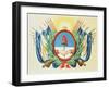 Shield of the Confederation of Argentina-null-Framed Giclee Print