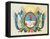 Shield of the Confederation of Argentina-null-Framed Stretched Canvas