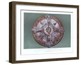 Shield Presented to the Prince and Princess of Prussia, 19th Century-John Burley Waring-Framed Giclee Print