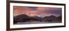 Shieldaig Village and Loch Torridor Mts Highlands Scotland-null-Framed Photographic Print