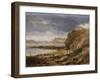 Shields from the Harbour Mouth, 1845-John Wilson Carmichael-Framed Giclee Print