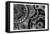 Shifting Gears-Sheldon Lewis-Framed Stretched Canvas