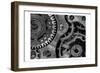 Shifting Gears-Sheldon Lewis-Framed Art Print