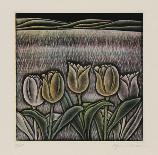 Tulips-Shigenu Narikawa-Framed Limited Edition